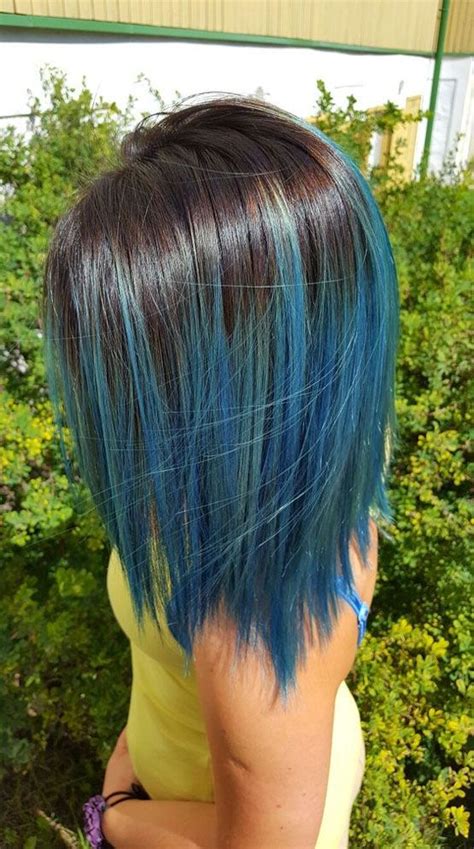 gorgeous denim blue faded hair colors  happy day faded hair color faded hair blue