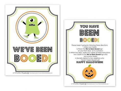 printable boo sign designs pinterest  printable halloween