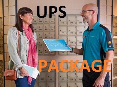 pick  package  ups  delivery
