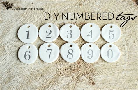 diy numbered tags number tags diy stamp craft stores