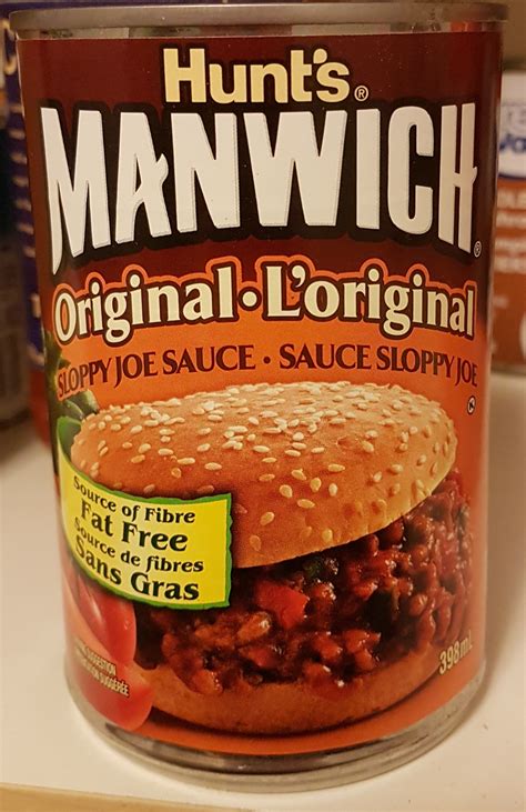 hunts manwich original sloppy joe sauce reviews  grocery chickadvisor