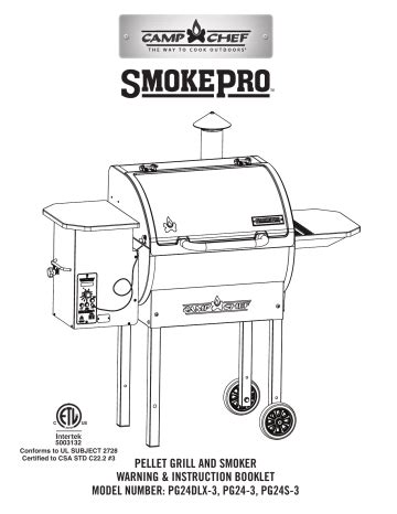 camp chef pgstx smokepro stx wood pellet outdoor bbq grill  smoker black pgstx