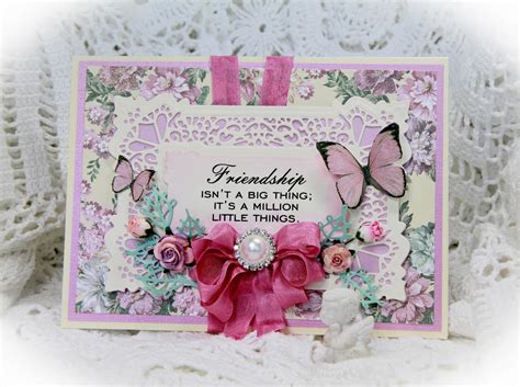 reasonable ribbon blog friendship card