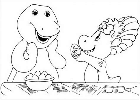 barney coloring pages  print  kids