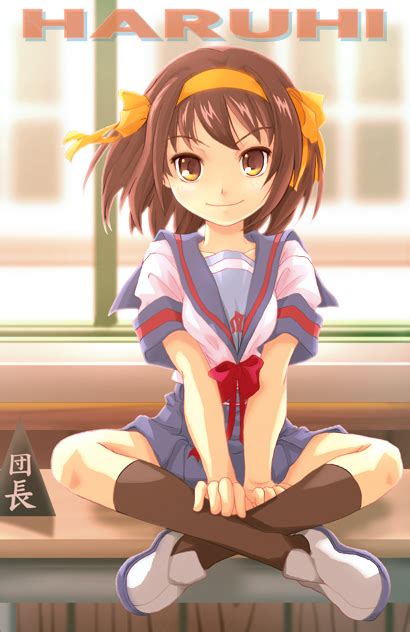 suzumiya haruhi suzumiya haruhi no yuuutsu drawn by