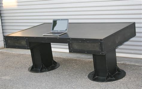 combine  industrial furniture industrial desk