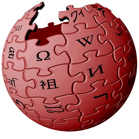 filewikipedia logo redpng wikipedia   encyclopedia