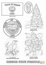 Oregon Coloring State Pages Designlooter 1440px 69kb 1020 sketch template
