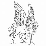 Pegasus Coloring Pages Color Printable Print Cartoon Adults Unicorn Horse Kids Beautiful Toddlers Horses Therapy Little Fantasy sketch template