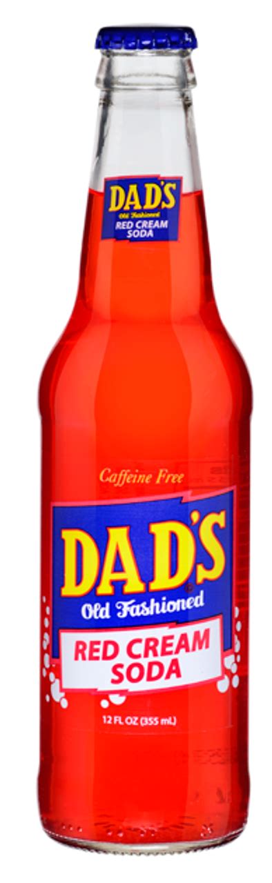dads  fashioned red cream soda  oz glass bottles summit