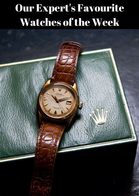 experts favourite watches   week catawiki leather  watches expert