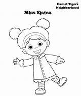 Coloring Daniel Tiger Pages Neighborhood Kids Pbs Elaina Miss Printable Print Birthday Katerina Sheets Party Tigers Min Color Lions Den sketch template