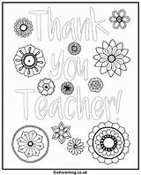 Teacher Appreciation Colouring Thank Printable Eparenting Cards Letter Colouringpages sketch template