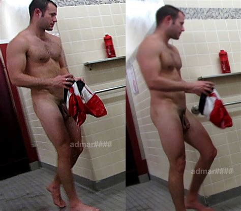 hot swimmer coming out the showers naked my own private locker room