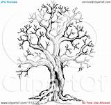 Tree Clipart Bare Hollow Sketched Trunk Illustration Royalty Vector Visekart Drawing Trees Clipground Tattoo Sketches Sketch Choose Board sketch template