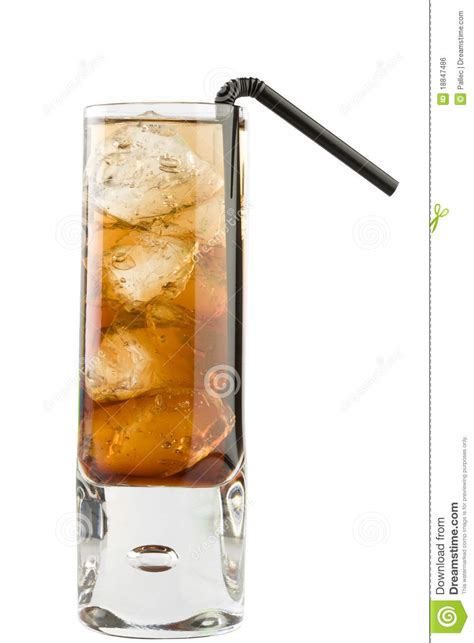 rum and coke cocktail royalty free stock image image