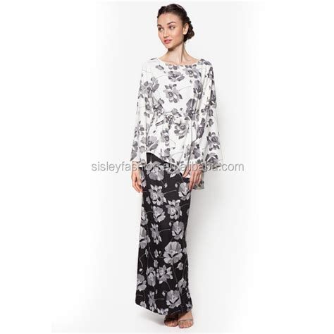 latest design cotton baju kurung  kebaya  fashion hoetsale baju kurung  baju melayu