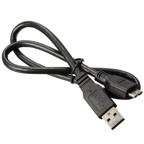 usb  male   micro  male data cable  external hdd hard drive hdd cable black  data