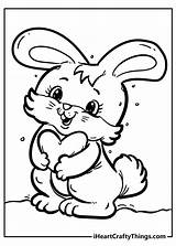Rabbit Rabbits Iheartcraftythings sketch template