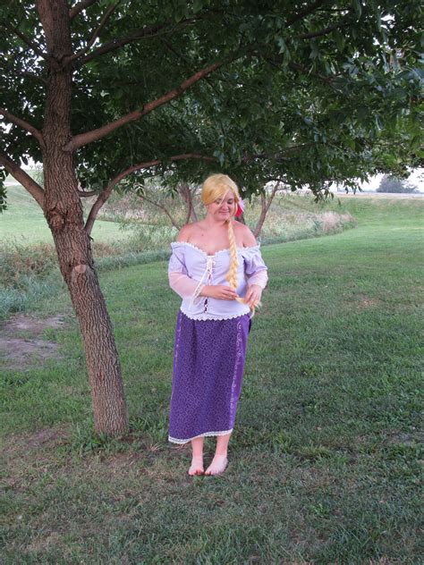 diy rapunzel dress · how to make a princess costume · sewing on cut out keep