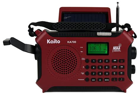 kaito ka  fm noaa weather radio  build  recorder bluetooth