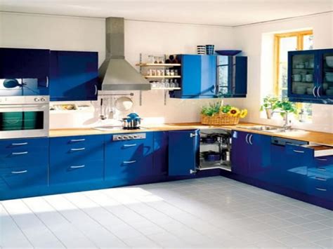 refreshing blue kitchen interior design ideas interior idea