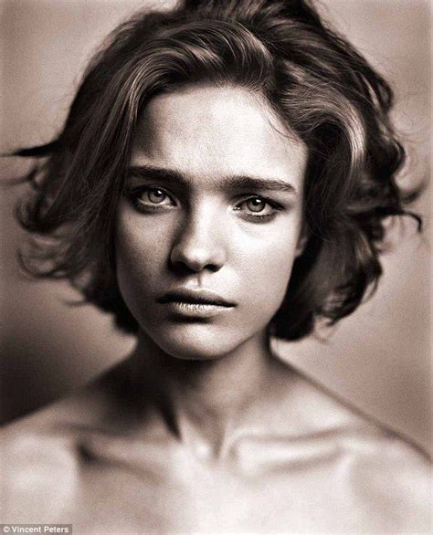 Ready For Her Close Up Russian Model Natalia Vodianova Shows Off Her
