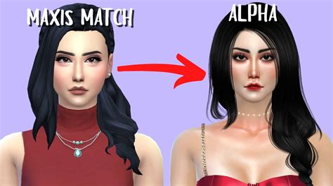 alpha  maxis match sims  create  sim challenge youtube cloud hot girl