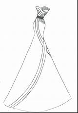 Coloring Pages Dress Dresses Printable Color Getcolorings Print sketch template
