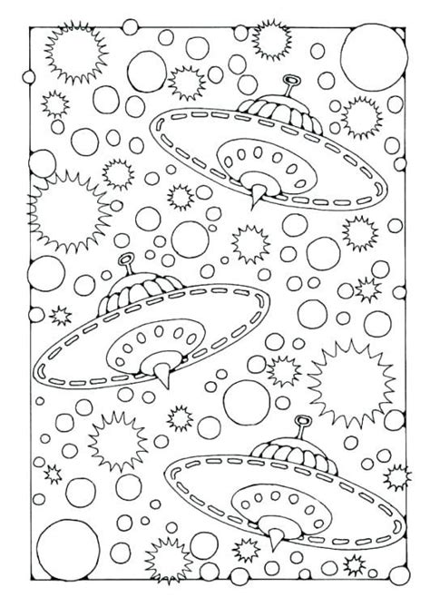 aesthetic coloring pages space outer space coloring pages