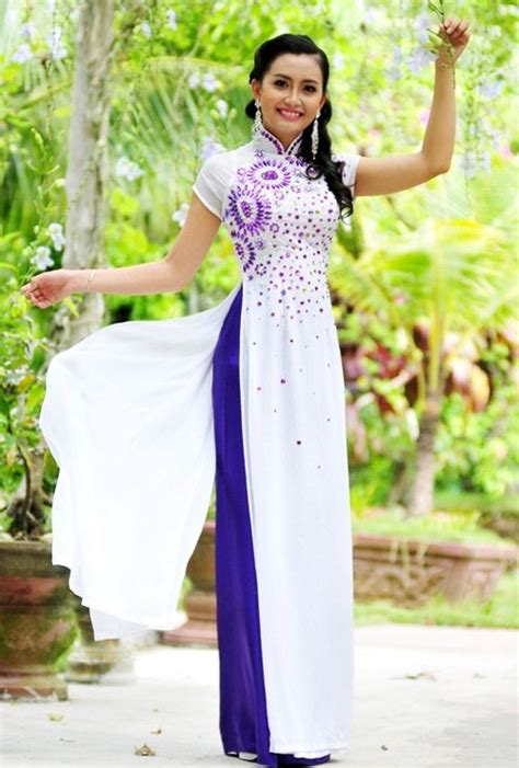 102 Best Images About Ao Dai Vietnam On Pinterest