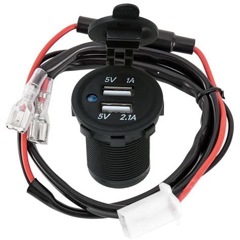 xv dual usb car cigarette lighter socket splitter charger plug adapter kz ebay