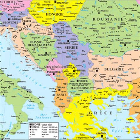les balkans carte du monde voyage carte plan