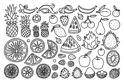 food coloring pages printable