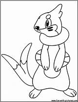 Buizel Coloring Pages Fun Printable sketch template