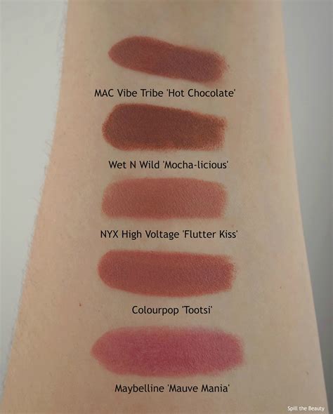 Mac Vibe Tribe Lipstick In Hot Chocolate Review And