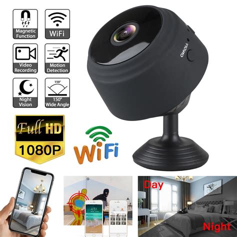 p wireless wifi cctv indooroutdoor hd mini ip camera cam home security ir  gb tf card