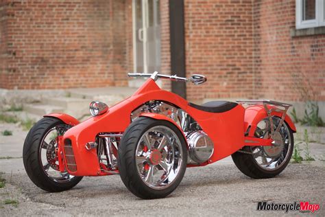 custom built trike motorcycle called  trik trike  magazine feature