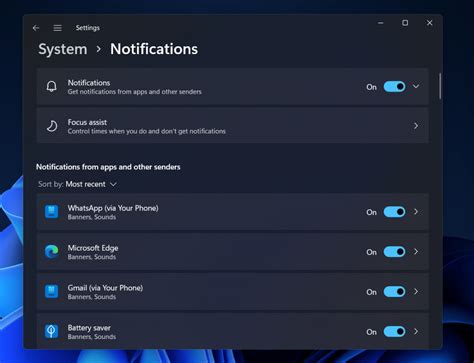 turn   disable notifications  windows