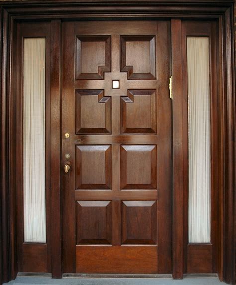 wooden main door design