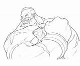 Street Fighter Pages Coloring Zangief Character Print Sagat Ryu Ken Chun Lee Colorpages sketch template