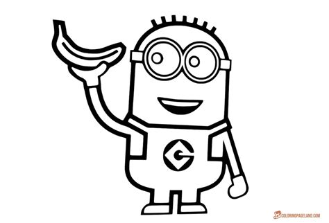 drawing minion coloring pages coloring pages
