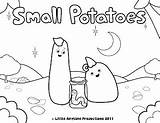 Coloring Pages Potatoes Small Mash Erica Kepler Getcolorings sketch template