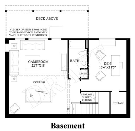 house  basement floor plan