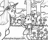 Unicorn Mythical Pages Coloring Cute Printable Girls Drawing Book Creatures Pretty Kids Walt Tropical Rain Animation Lovely Forest Disney American sketch template