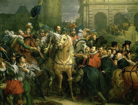 The Entry Of Henri Iv Into Paris Painting By Francois Gerard Pixels