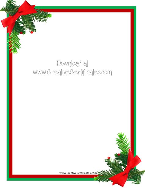 holiday templates  pages printable templates