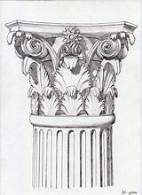 Corinthian Sketch Capital Drawing Architecture Greek Drawings Ancient Deviantart Column Columns Architectural Draw Choose Board Illustration Sketchbooks sketch template