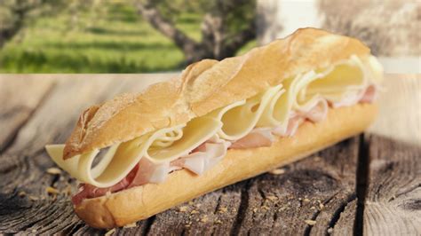 classic french ham and cheese baguette recipe