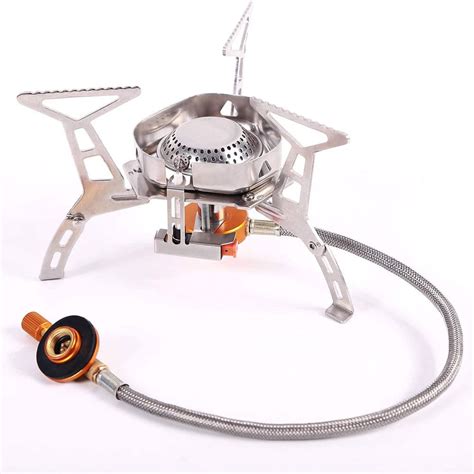 ultralight backpacking stove  case portable compact camping stove  hiking camping